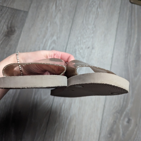 Gold Glitter slides - Picture 6 of 6